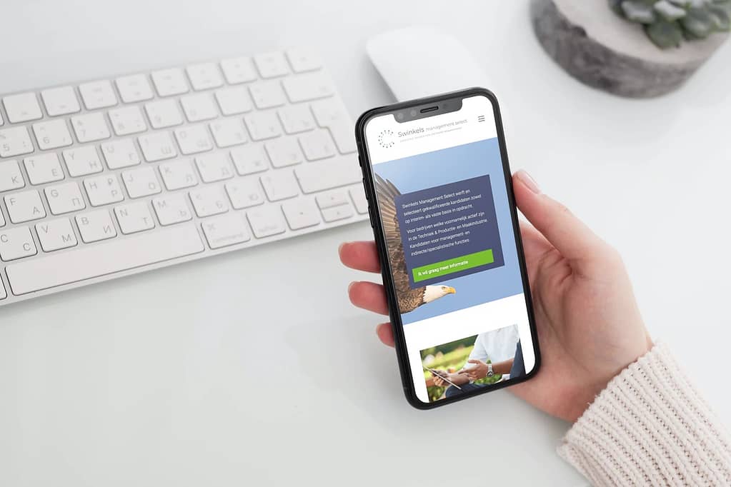 Website swinkels management select