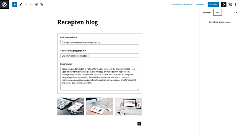 Page builders wordpress alternatief Advanced Custom Fields